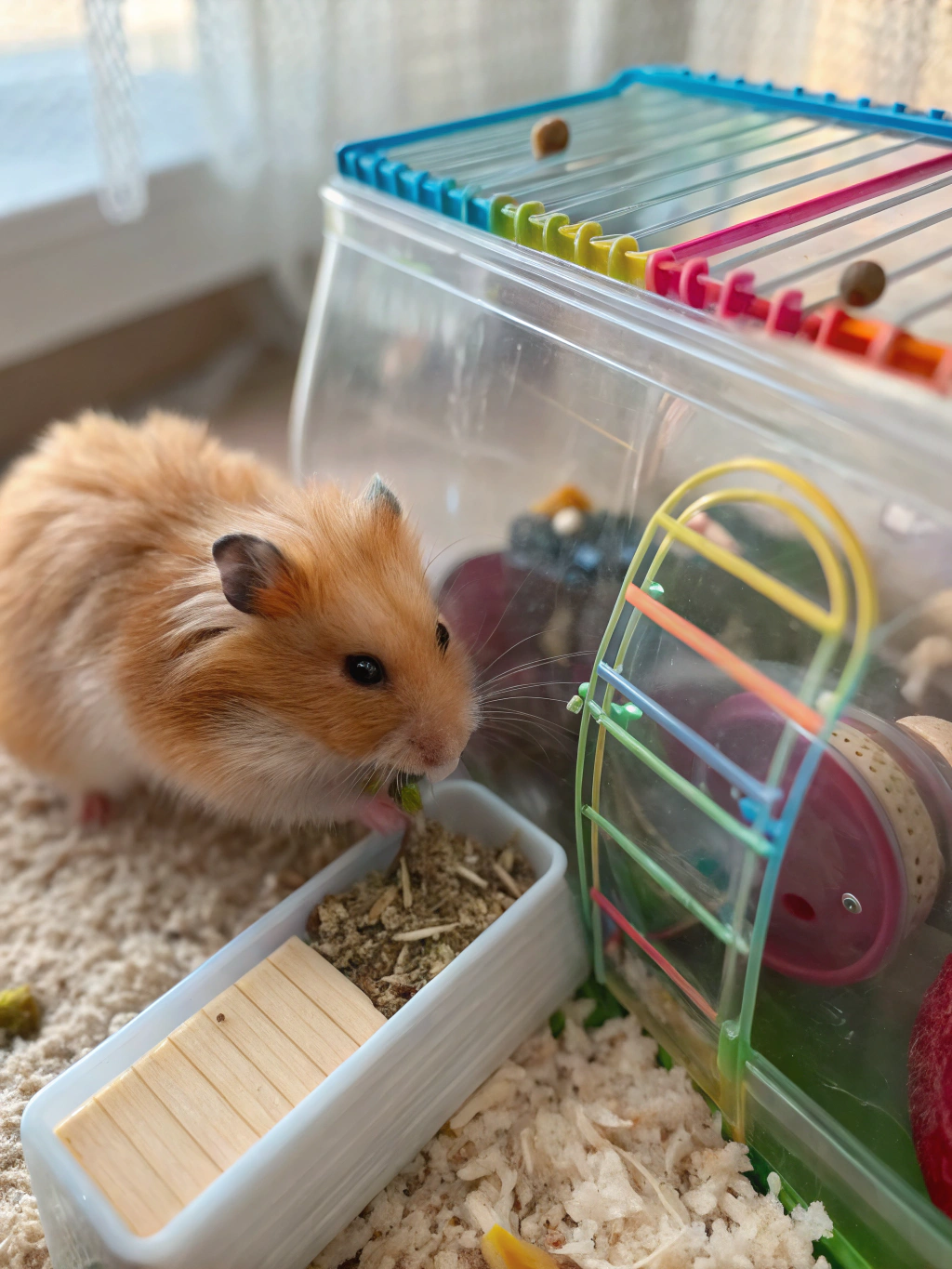 Peanut, 1yr - Syrian Hamster